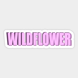 Wildflower Sticker